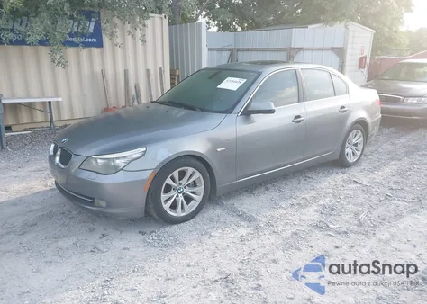 2010 BMW 535I из США, поврежденный, VIN WBANW1C5XAC167769
